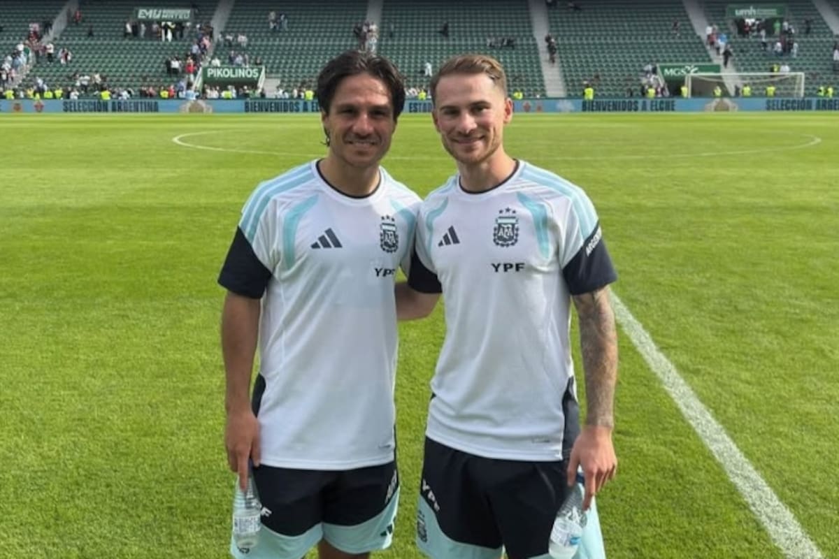Kevin y Alexis Mac Allister, juntos por primera vez en la selección; fue en el amistoso ante Angola