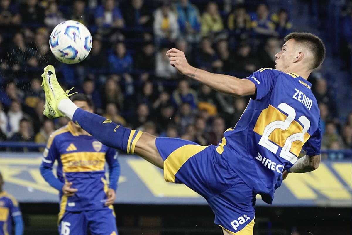 Kevin Zenón, la cuota de talento que mejoró el juego colectivo de Boca en el torneo Apertura