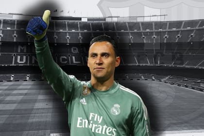 Keylor Navas, de 37 años, uno de los arqueros apuntados por Barcelona para reemplazar al lesionado Marc-Andre Ter Stegen