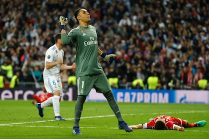 Keylor Navas, figura de la clasificación de Real Madrid.