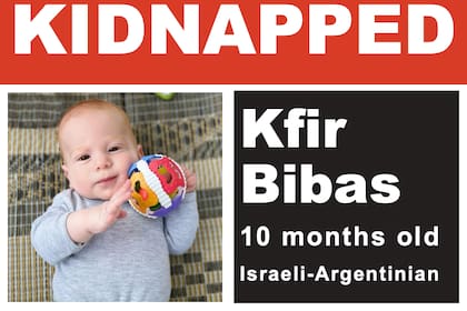 Kfir Bibas es el rehén más chico capturado por Hamas
