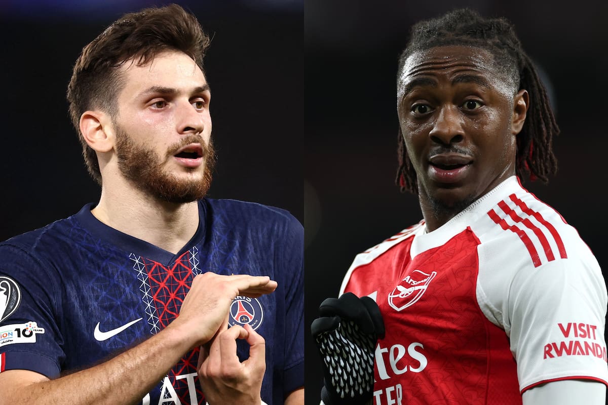Khvicha Kvaratskhelia y Eberechi Eze, figuras de PSG y Arsenal, serían titulares este sábado en la final de la Champions