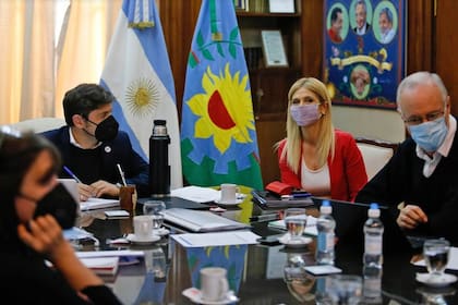 Kicillof analizó la situación sanitaria de la provincia