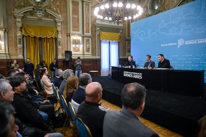 Kicillof ayer sumó al movimiento Evita en la gestión de gobierno