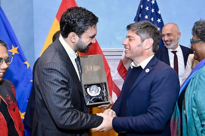 Kicillof con el alcalde Mamdani, en Nueva York