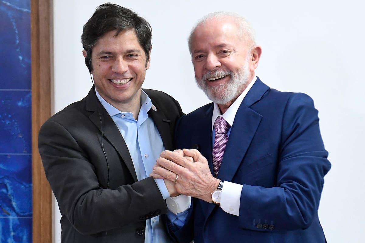 Kicillof, con Lula, en Brasilia, este martes