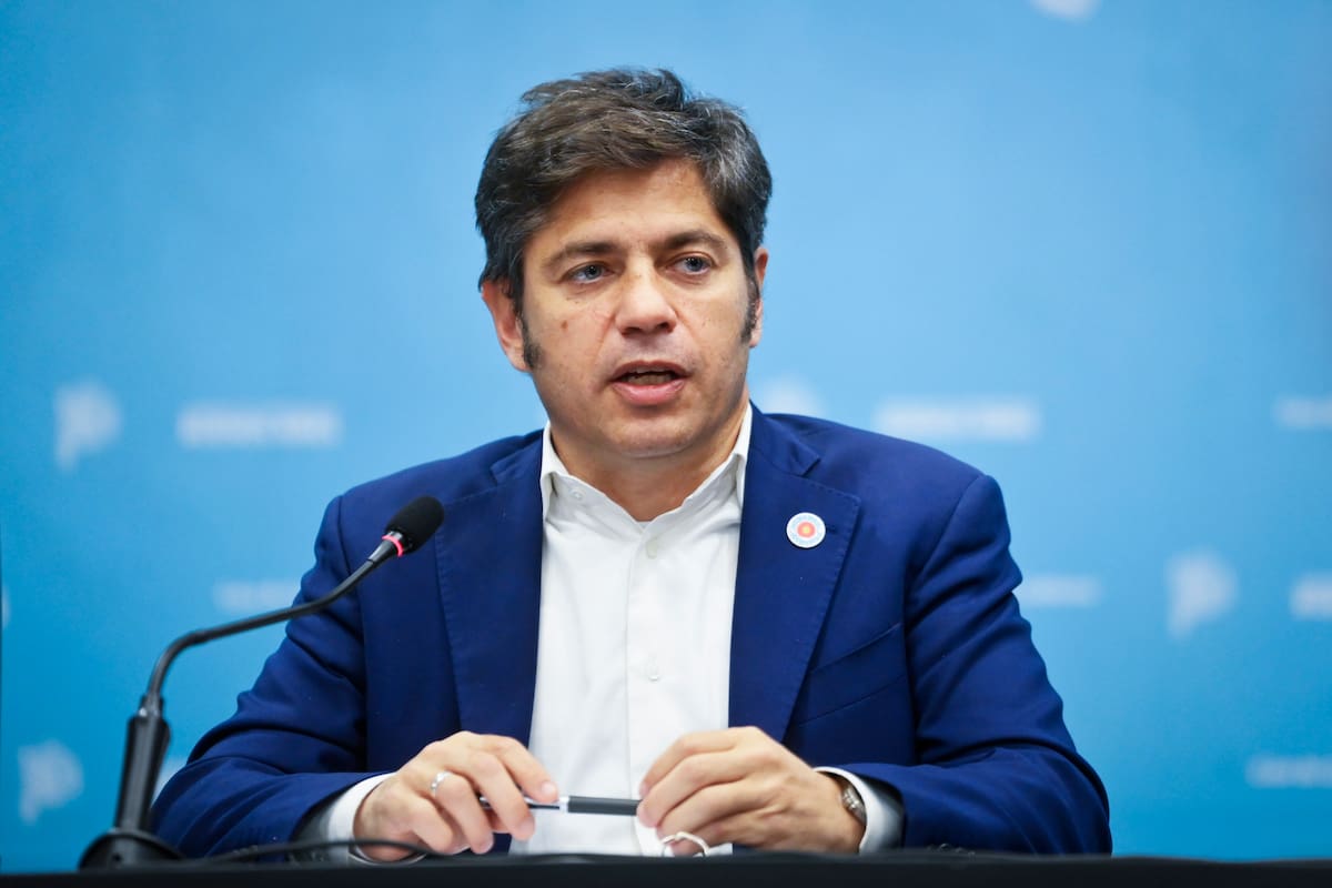 Kicillof criticó a Milei frente a alcaldes de la provincia de Buenos Aires