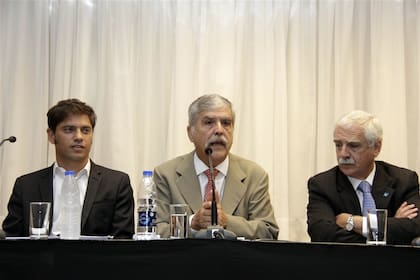 Lascurain junto a Julio de Vido y Axel Kicillof