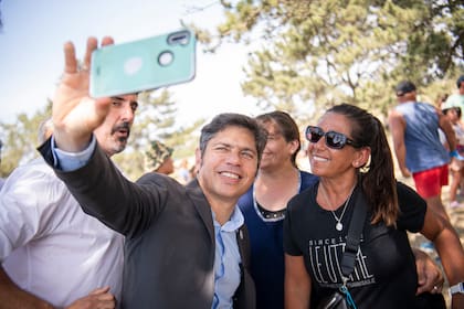 Kicillof, el lunes, en Miramar, al comenzar su agenda de 2026 en la costa atlántica