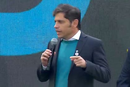 Kicillof en el Plenario del Frente de Todos de la Provincia de Buenos Aires, que se realizó esta semana en La Plata