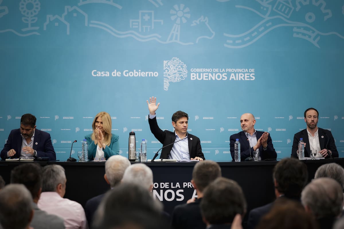 Kicillof en la presentación del Presupuesto, Ley Impositiva y de Financiamiento de 2026