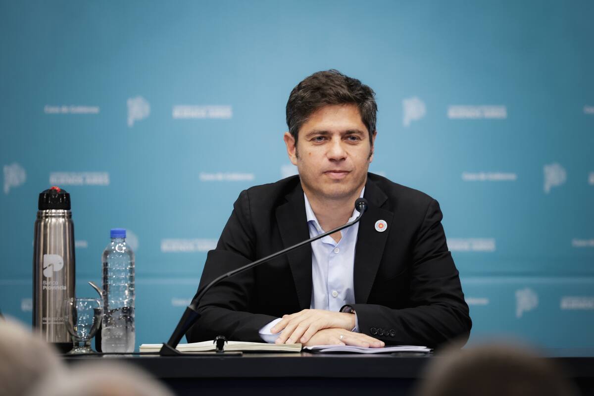 Kicillof, en la presentación del Presupuesto y la Ley de Financiamiento para 2026