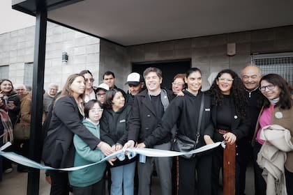Kicillof en Tapalqué, provincia de Buenos Aires.