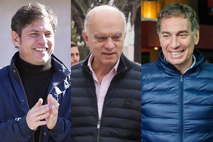 Kicillof, Grindetti y Santilli