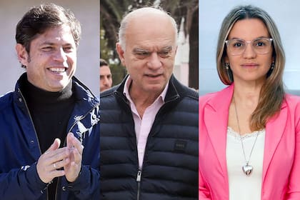 Kicillof, Grindetti y Píparo