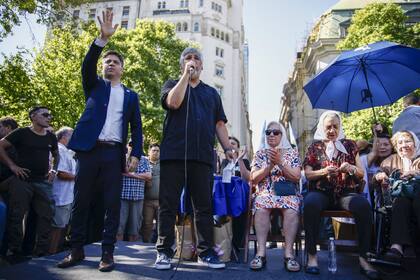 Kicillof habló en el acto de las Madres