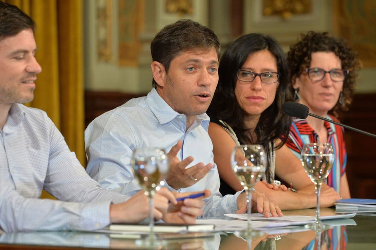 Kicillof hizo un homenaje a los maestros, y aprovechó para criticar a Larreta