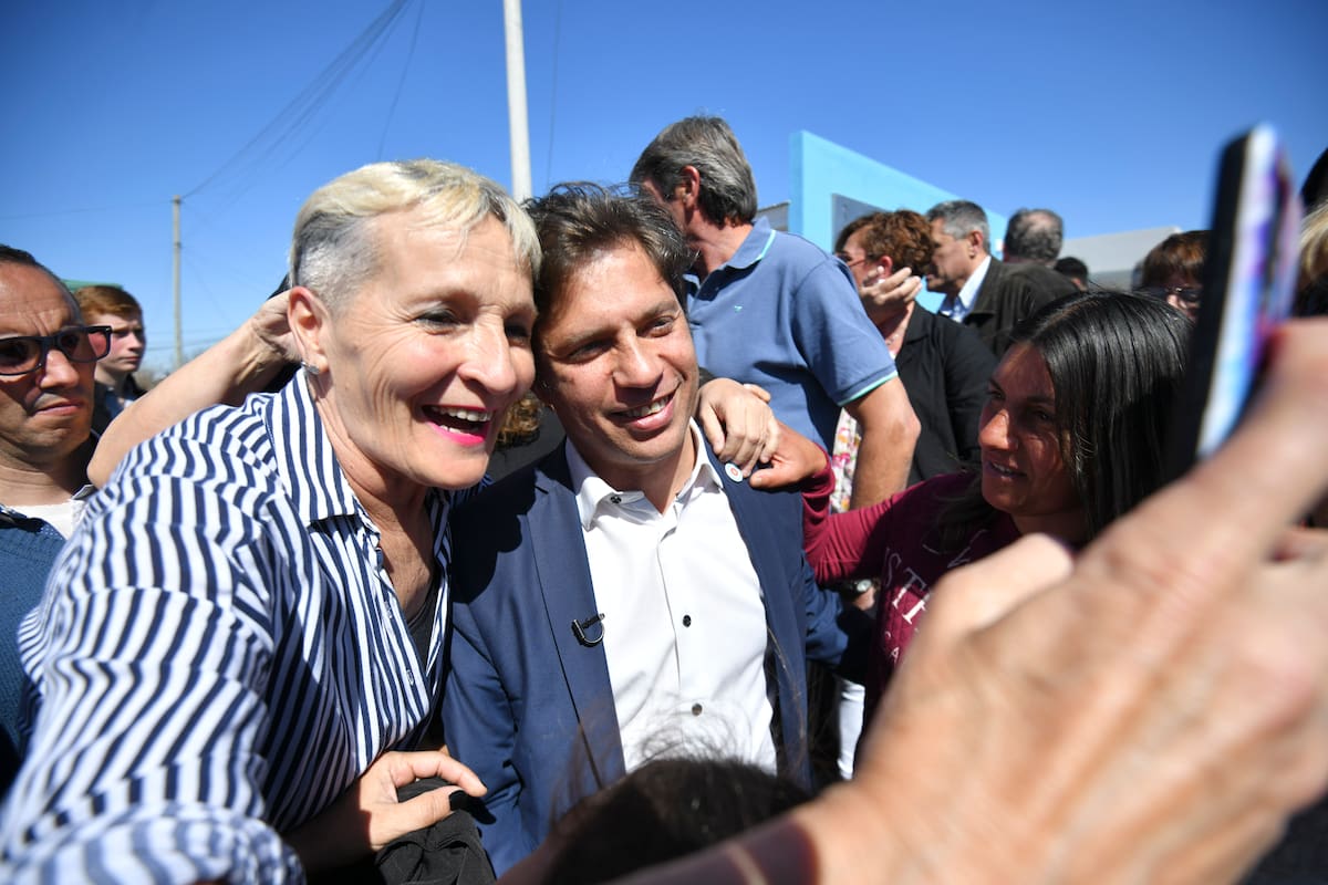 Kicillof hoy en Colón, provincia de Buenos Aires