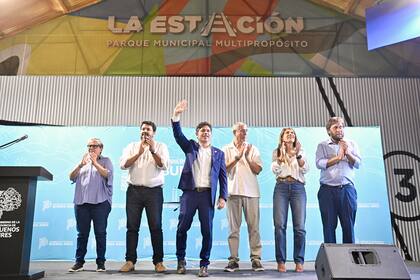 Kicillof y Ferraresi en Avellaneda