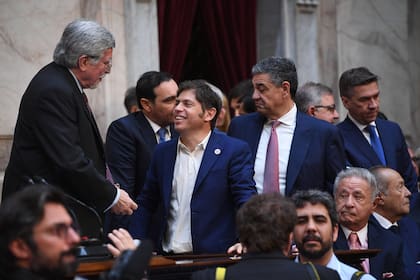 Kicillof y Jorge Macri
