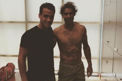 Kicker con Nadal, en el último US Open