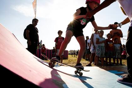 Rampas de skate con instructores
