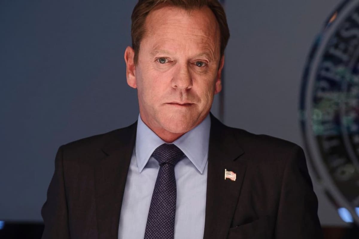 Kiefer Sutherland, en la serie Designated survivor