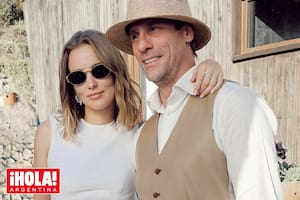 Kika Silva y Gonzalo Valenzuela se casaron el sábado en Chile frente a 120 invitados, entre ellos los hijos del actor, Silvestre, Alí y Anka.