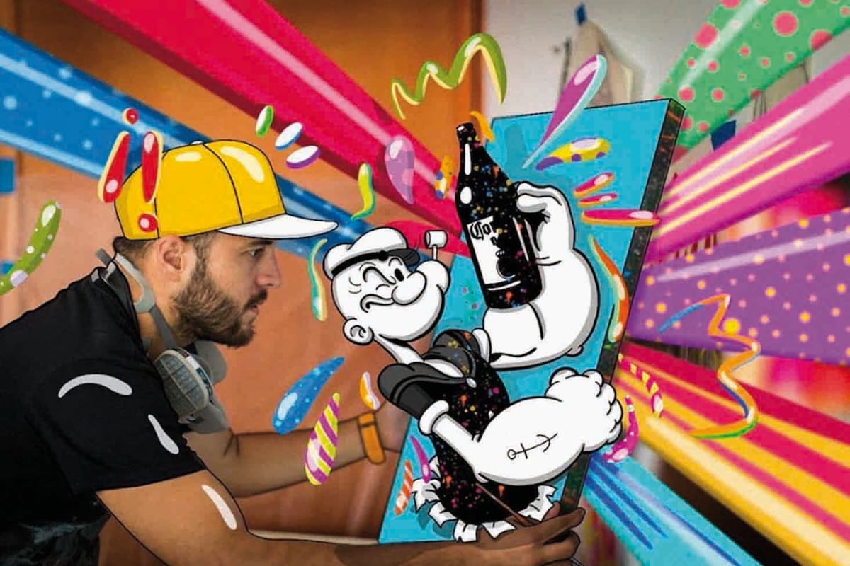 Kike Padilla, el mexicano que muestra su talento en la cuenta @elpintacuadros