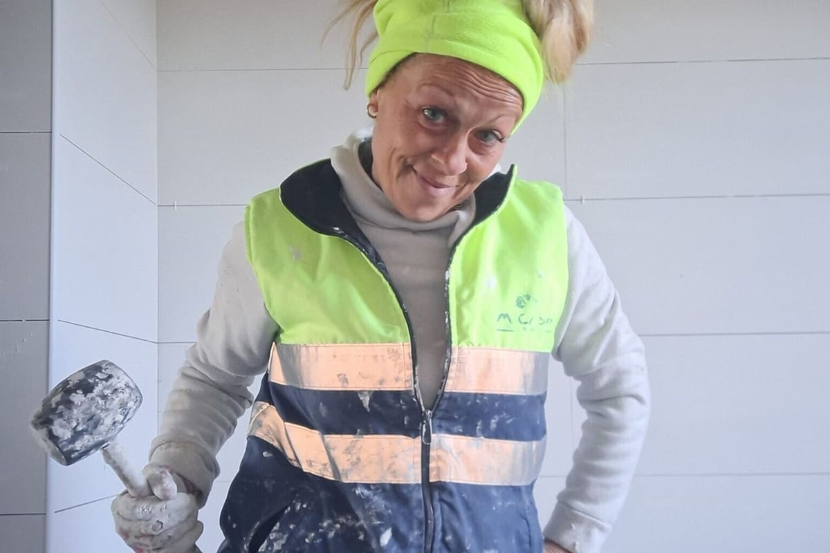 Kiki, albañila con 20 años de experiencia: “No hay jóvenes en la construcción porque no quieren estudiar ni trabajar”