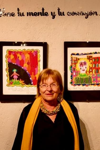 Kiki Suárez a los 72 en su galería de arte