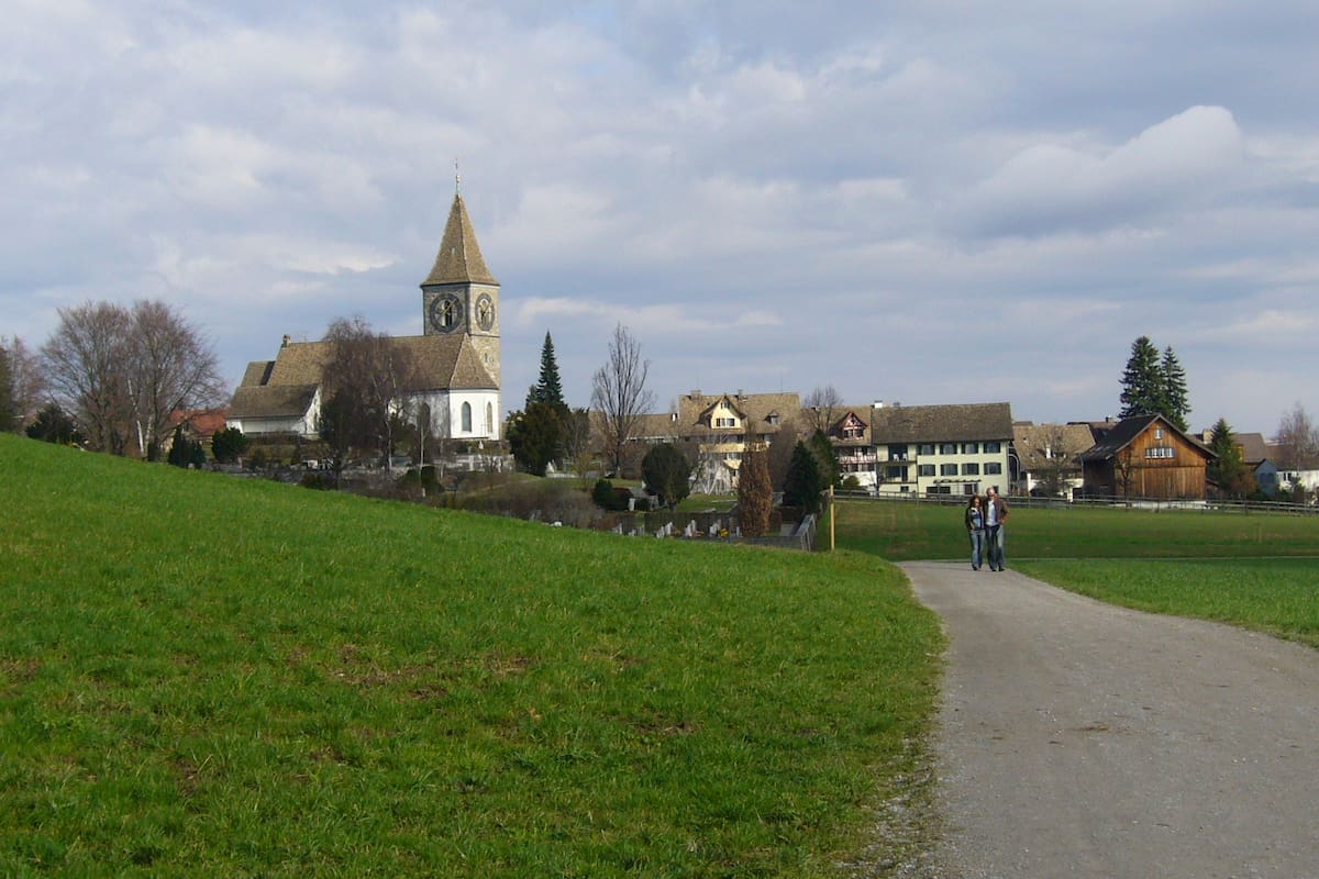 Kilchberg hoy es conocida por la fábrica de Lindt, pero es un pueblo con siglos de historia.