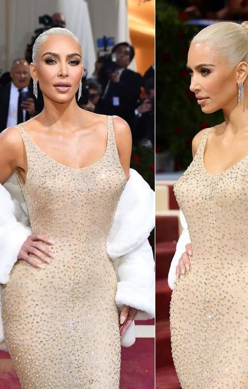 Kim kardashian bajó 8 kilos para ponerse el icónico vestido de Marilyn Monroe. En diálogo con LA NACION, Pattison Jr, su dueño, desmiente a los medios de todo el mundo: "El vestido no se rompió"