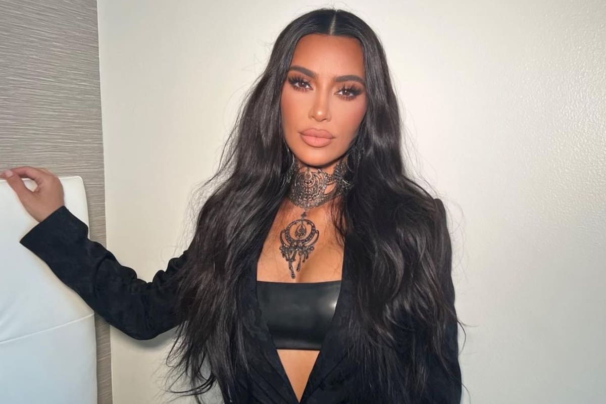 Kim Kardashian enloqueció a sus fans con una acción