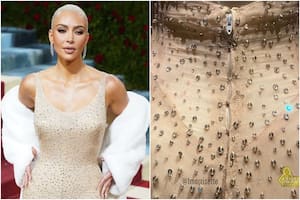 Kim Kardashian só el vestido de Marilyn Monroe en la MET Gala y muchos la acusaron de arruinarlo
