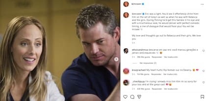 Kim Raver le dedicó unas sentidas palabras a Eric Dane (Foto: Instagram)