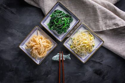 Kimchi de cubitos de nabo
