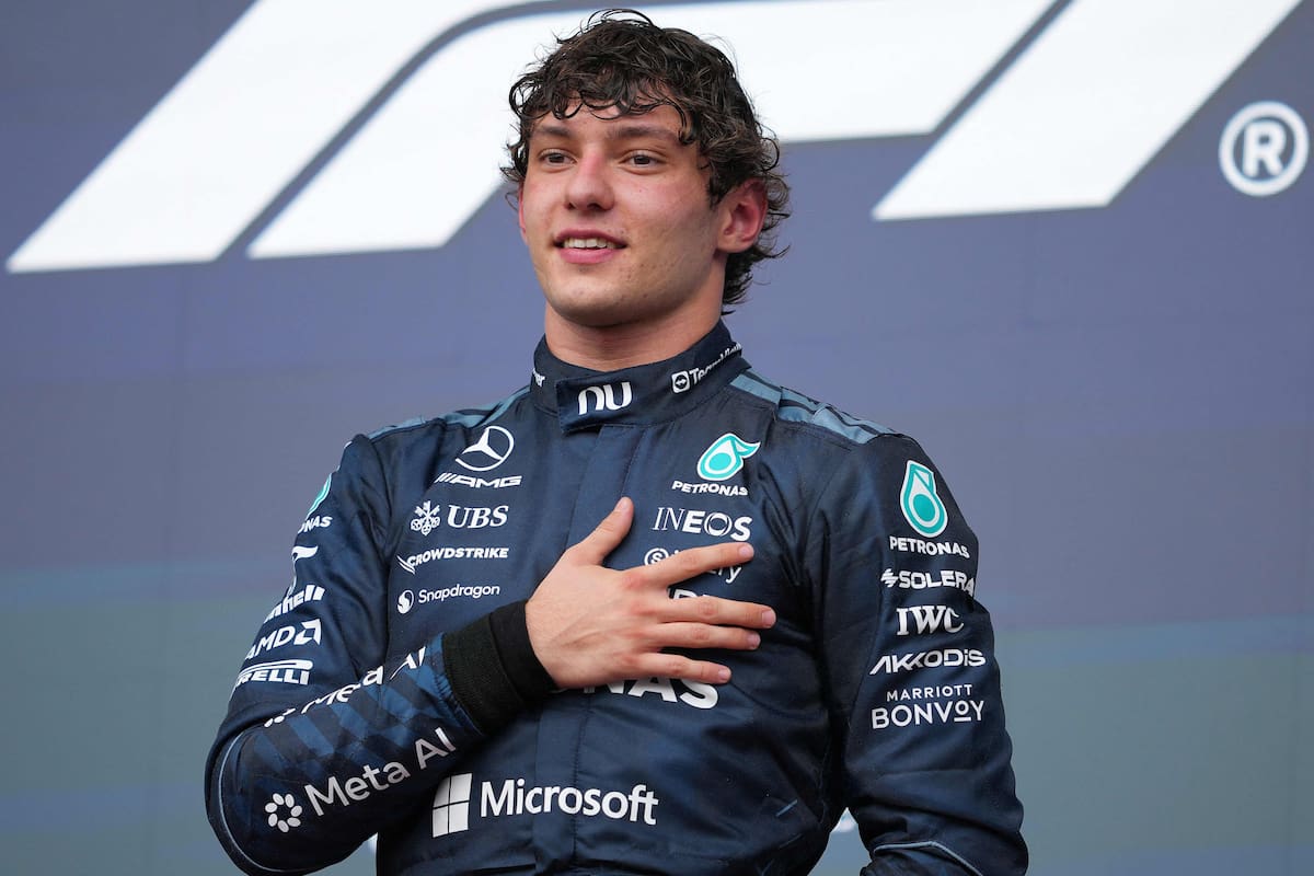 Kimi Antonelli está a un paso del título de la Fórmula 1 2026