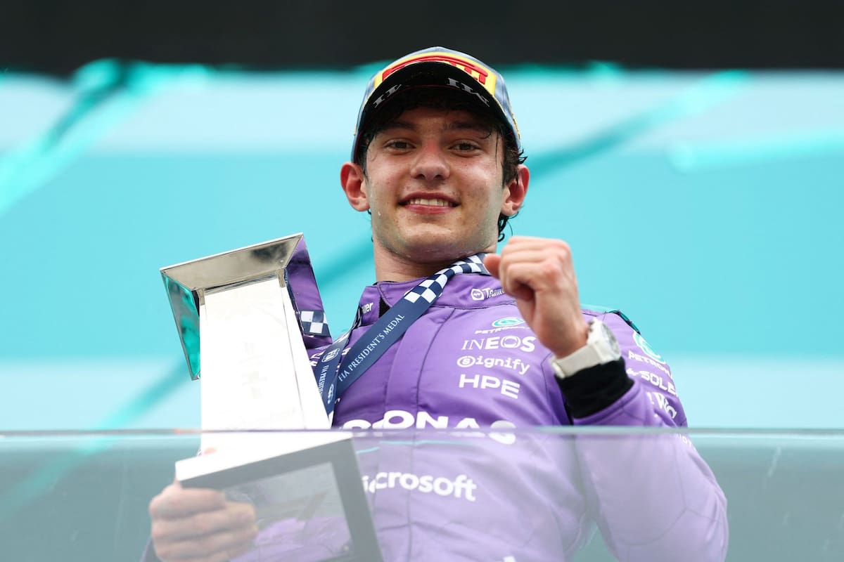 Kimi Antonelli ganó su tercer GP consecutivo en la Fórmula 1 2026