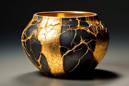 Kintsugi, la técnica para reparar cerámicas con laca y polvo de oro