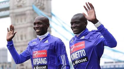 Kipsang y Kimetto, un duelo en Londres
