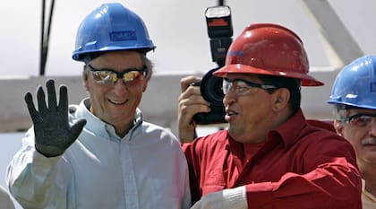 Kirchner y Chávez, en el pozo petrolero que se anunció iban a operar PDVSA y Enarsa en el Orinoco