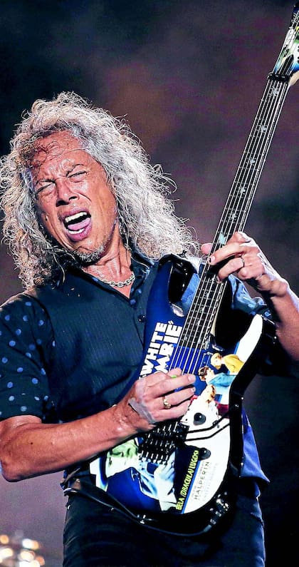 Kirk Hammett, el guitarrista de los solos épicos