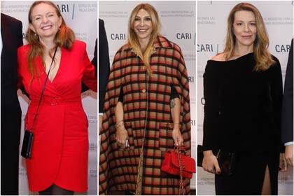 Kirsty Hayes, Amalia Amoedo y Nunzia Locatelli de Bulgheroni