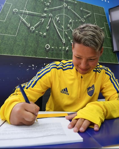 Kishi Núñez firmó con Boca en agosto del 2022