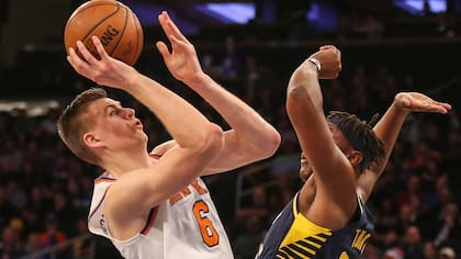 Kistaps Porzingis, el letón de 2.21 que se quedó con el corazón de la Gran Manzana