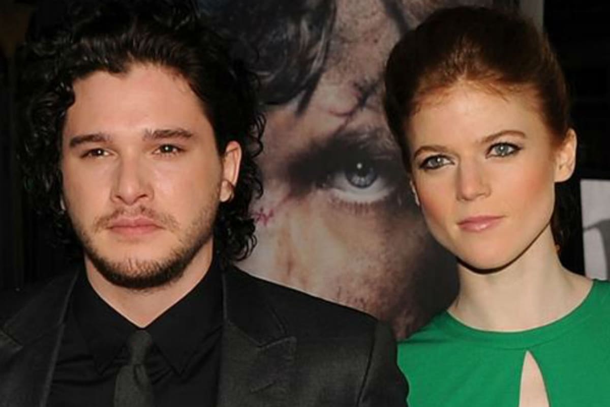 Kit Harington y Rose Leslie, comprometidos