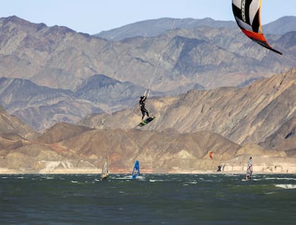 En Rodeo, el Big Air 2025 atrajo a deportistas de todo el mundo, amantes del kitesurf.