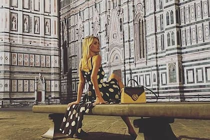 Kitty Spencer hizo su despedida de soltera a principios de la semana pasada con un grupo de amigas en la ciudad de Florencia