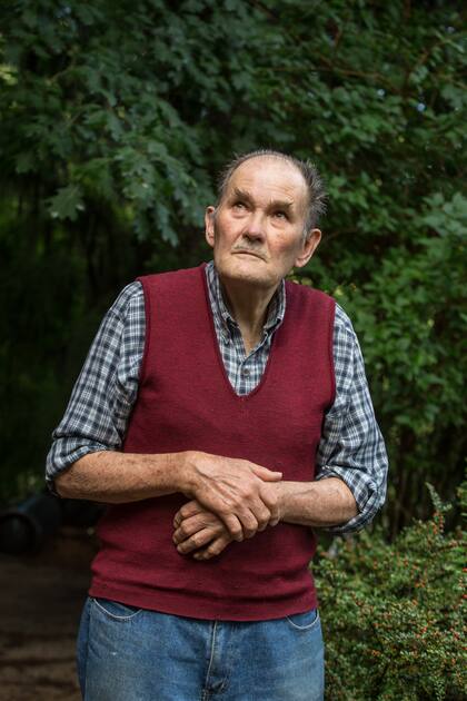 Klaus es el papá de Beli y el segundo inmigrante en nacer en la zona.